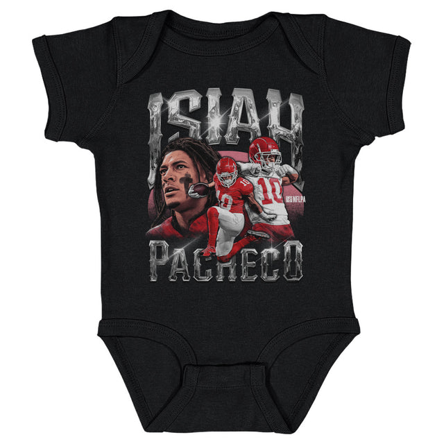 Isiah Pacheco Kids Baby Onesie | 500 LEVEL