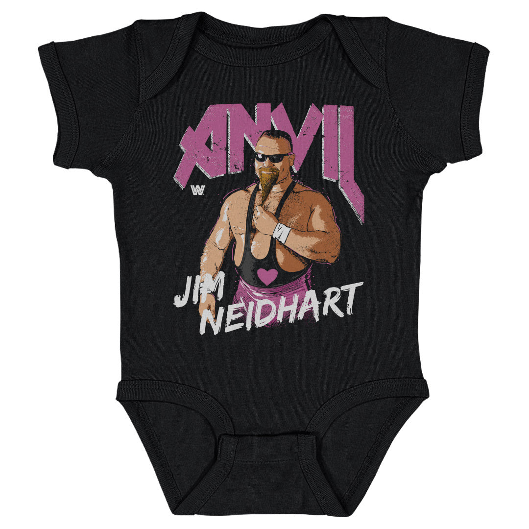 Jim The Anvil Neidhart Kids Baby Onesie | 500 LEVEL