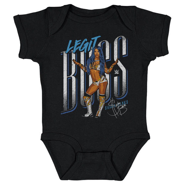 Sasha Banks Kids Baby Onesie | 500 LEVEL