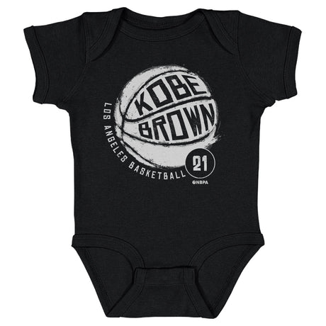 Kobe Brown Kids Baby Onesie | 500 LEVEL