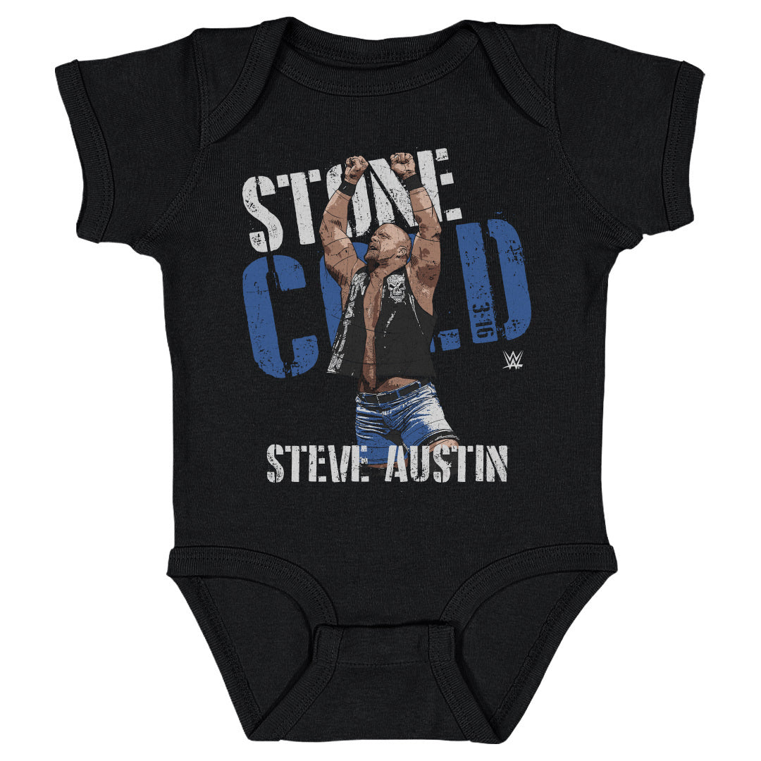 Stone Cold Steve Austin Kids Baby Onesie | 500 LEVEL