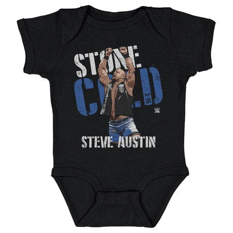 Stone Cold Steve Austin Kids Baby Onesie | 500 LEVEL