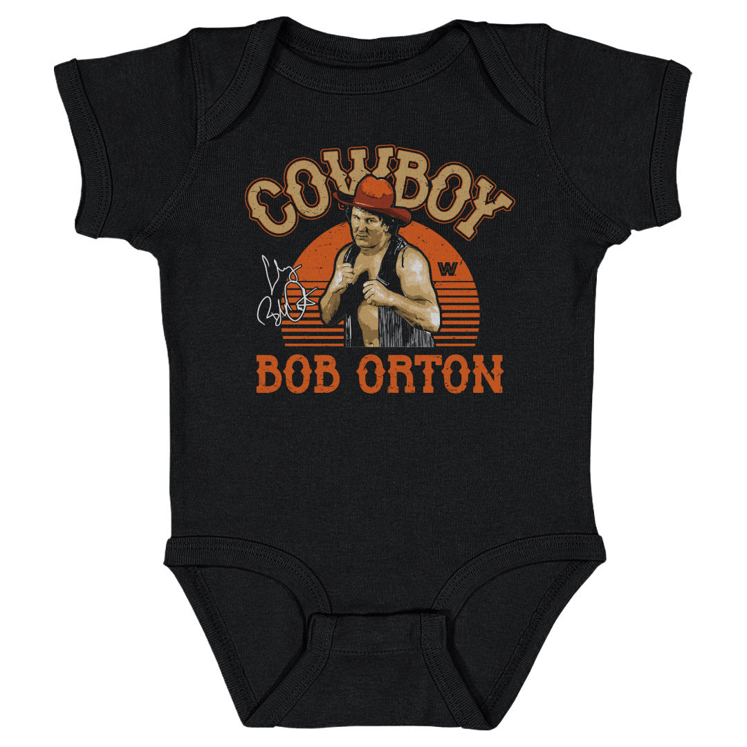 Cowboy Bob Orton Kids Baby Onesie | 500 LEVEL