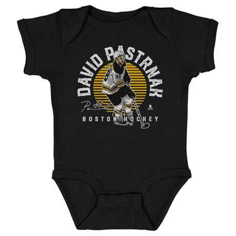 David Pastrnak Kids Baby Onesie | 500 LEVEL