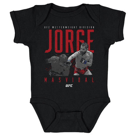 Jorge Masvidal Kids Baby Onesie | 500 LEVEL