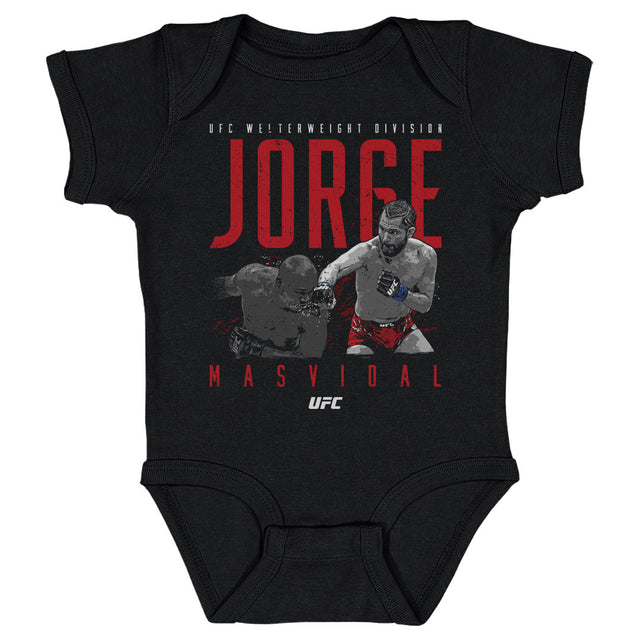 Jorge Masvidal Kids Baby Onesie | 500 LEVEL
