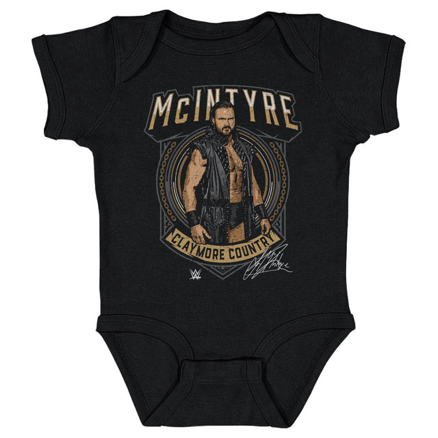 Drew McIntyre Kids Baby Onesie | 500 LEVEL