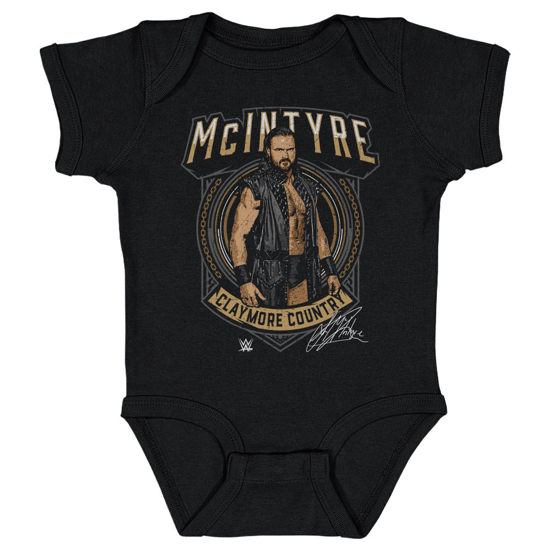 Drew McIntyre Kids Baby Onesie | 500 LEVEL