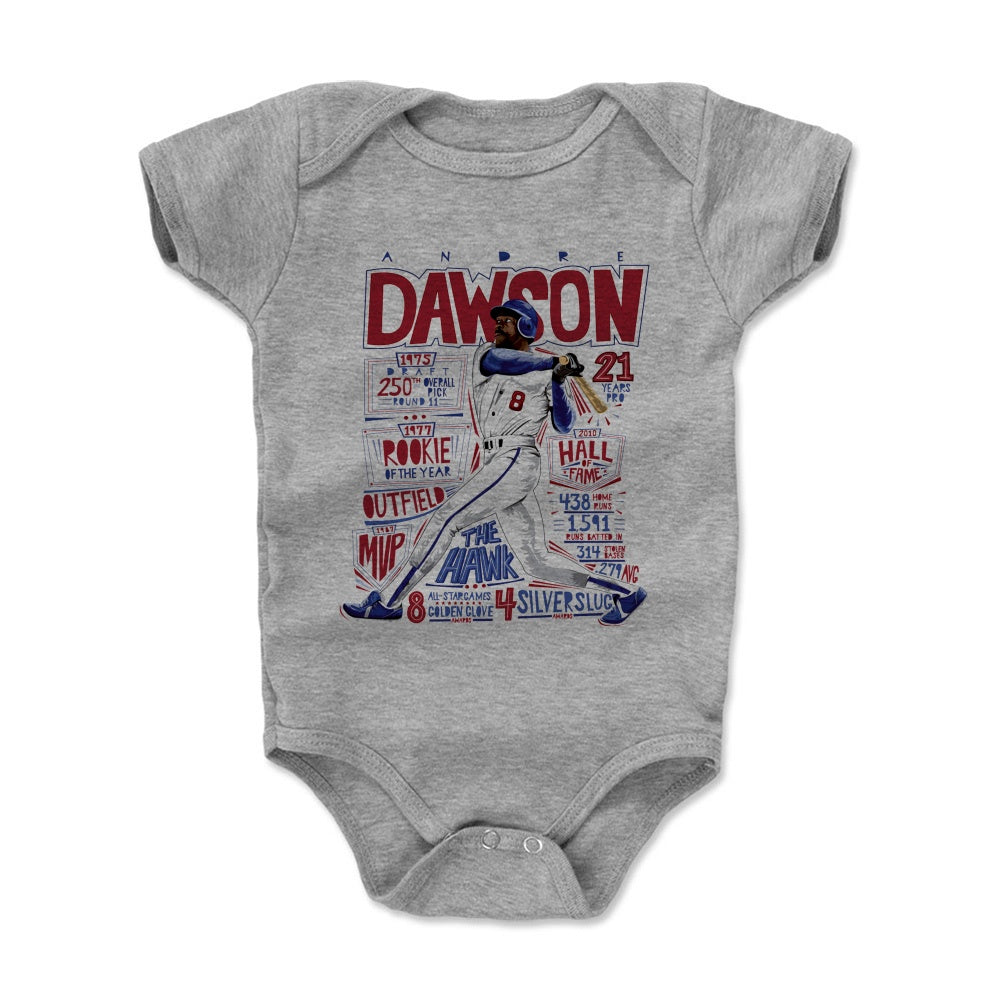 Andre Dawson Kids Baby Onesie | 500 LEVEL