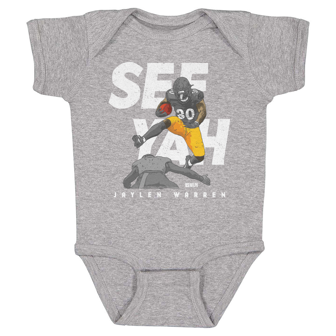 Jaylen Warren Kids Baby Onesie | 500 LEVEL