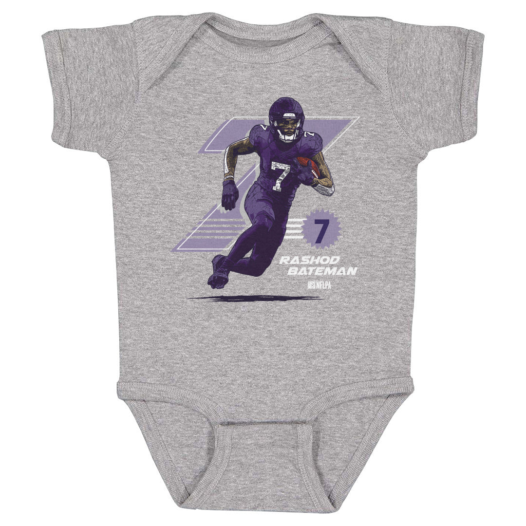 Rashod Bateman Kids Baby Onesie | 500 LEVEL