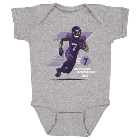 Rashod Bateman Kids Baby Onesie | 500 LEVEL