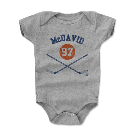 Connor McDavid Kids Baby Onesie | 500 LEVEL