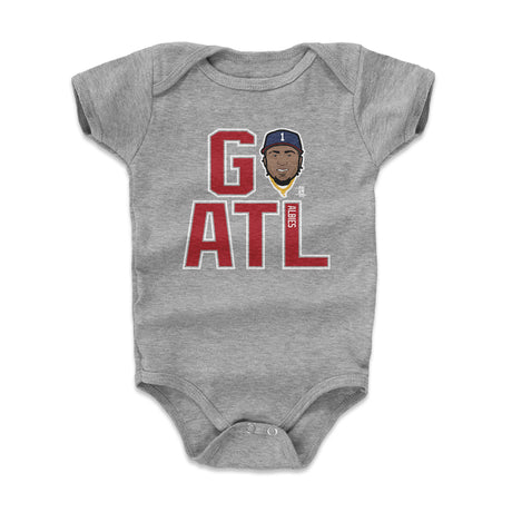 Ozzie Albies Kids Baby Onesie | 500 LEVEL