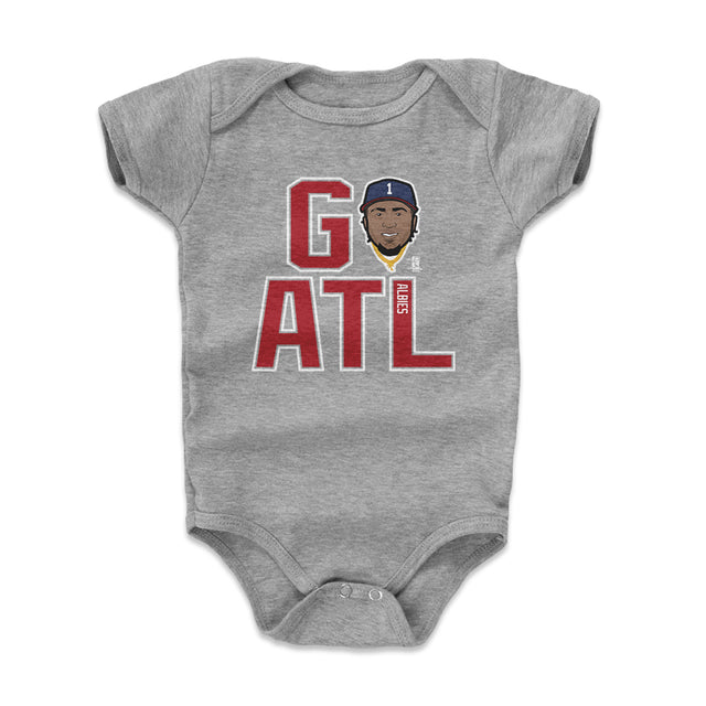 Ozzie Albies Kids Baby Onesie | 500 LEVEL