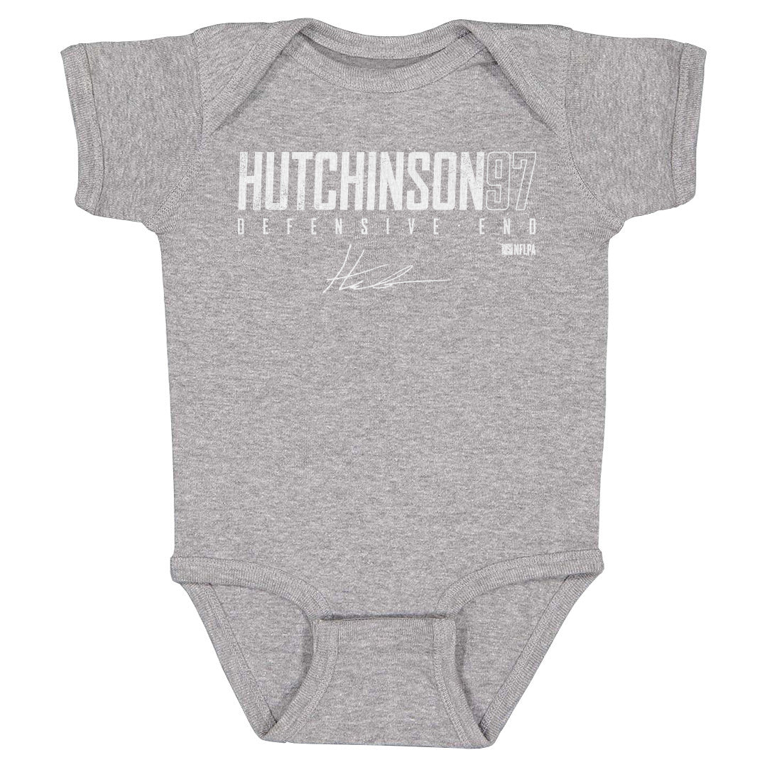 Aidan Hutchinson Kids Baby Onesie | 500 LEVEL