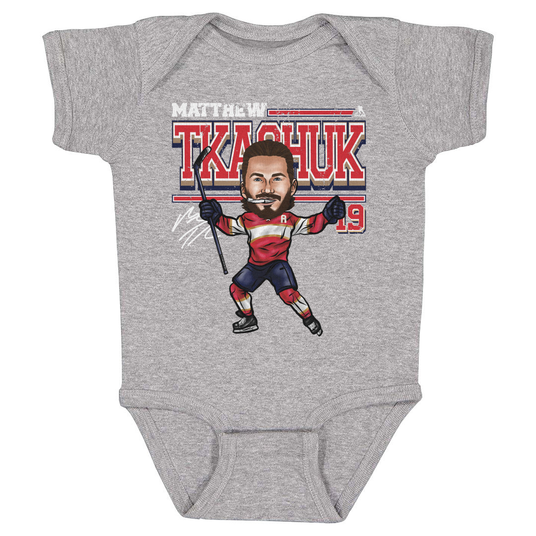 Matthew Tkachuk Kids Baby Onesie | 500 LEVEL