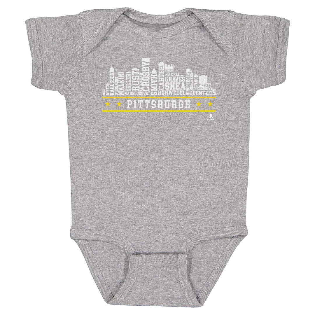 Pittsburgh Kids Baby Onesie | 500 LEVEL