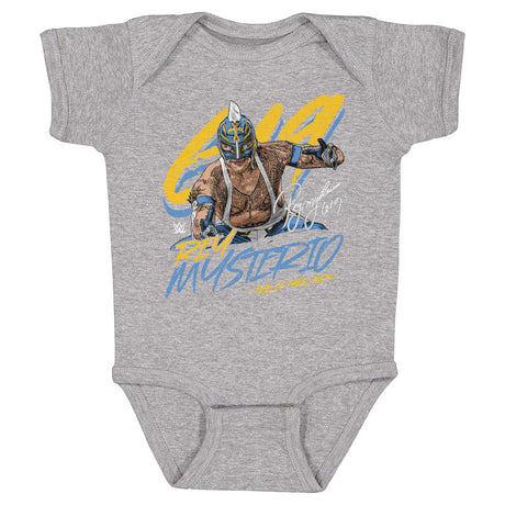 Rey Mysterio Kids Baby Onesie | 500 LEVEL