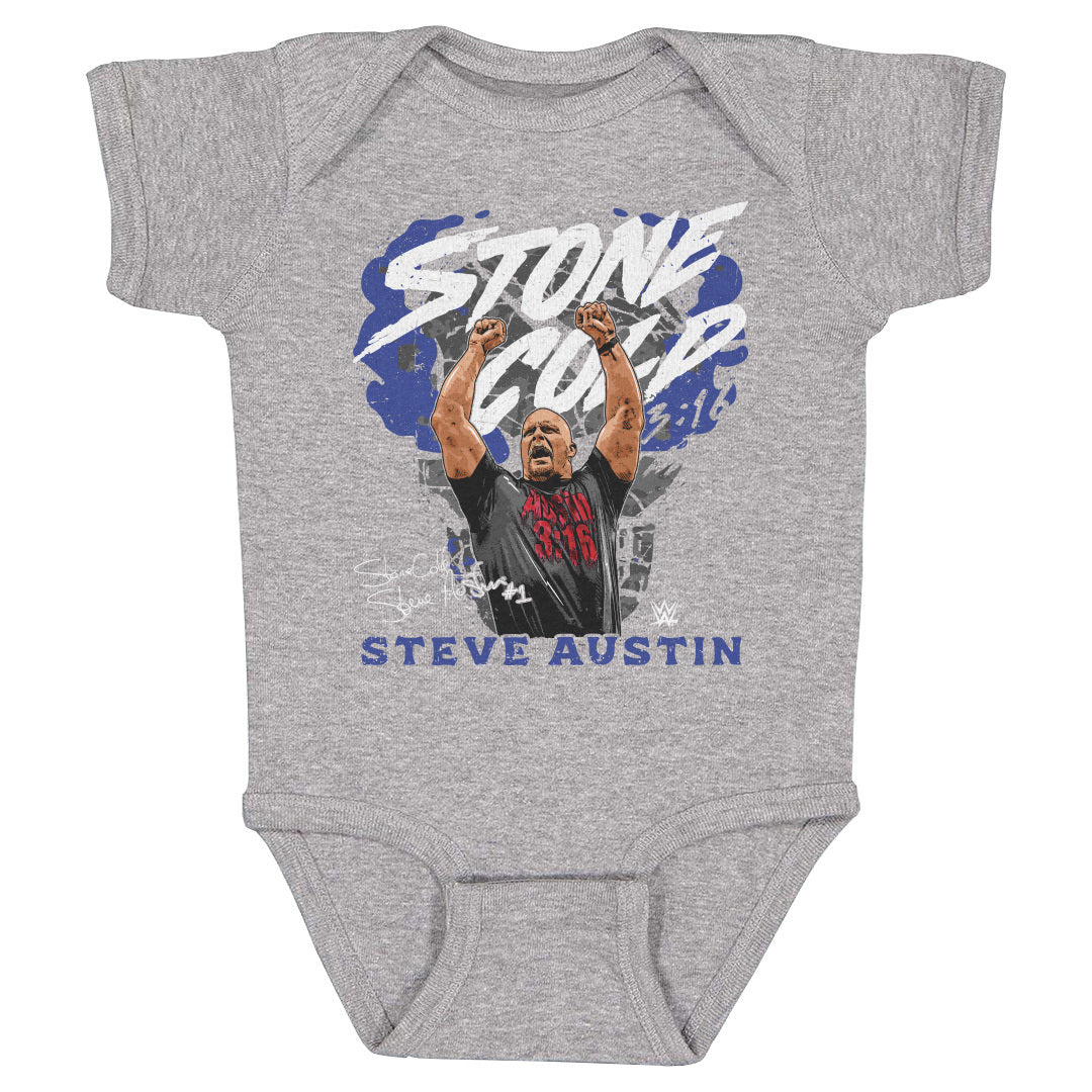 Stone Cold Steve Austin Kids Baby Onesie | 500 LEVEL