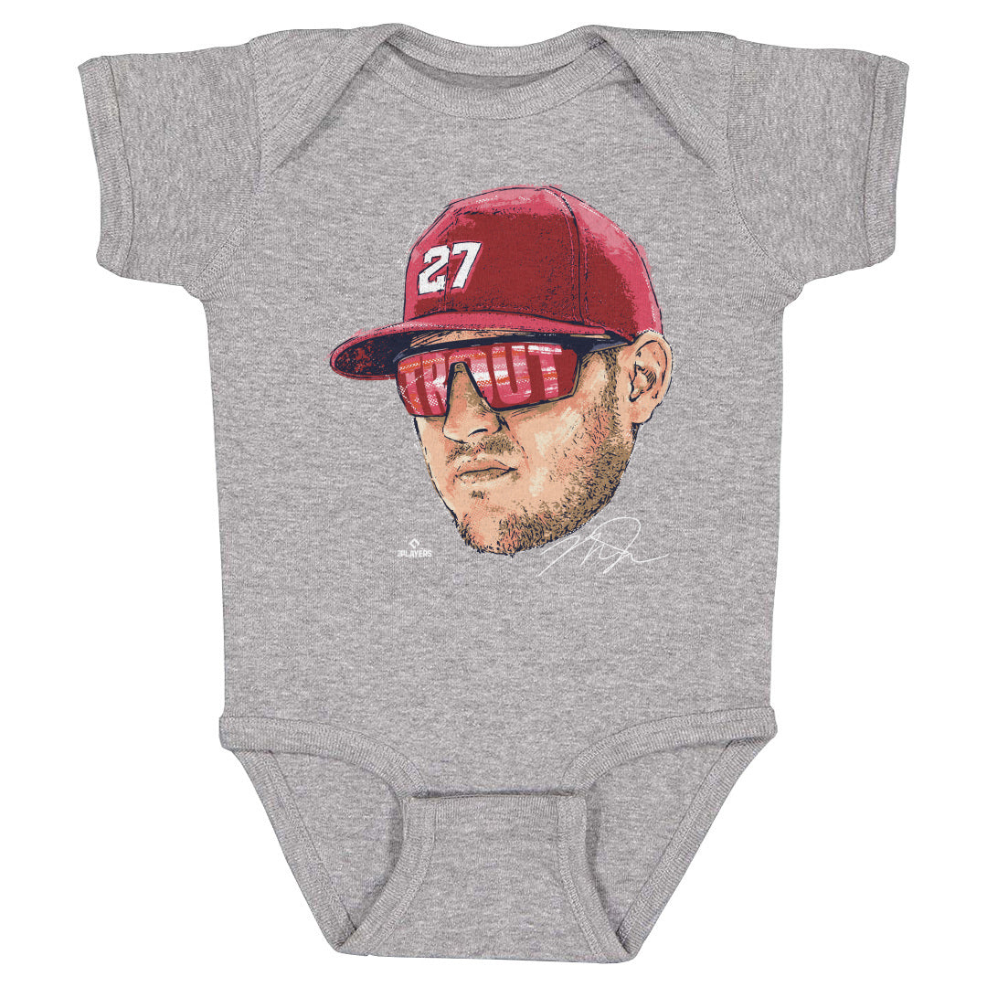 Mike Trout Kids Baby Onesie | 500 LEVEL