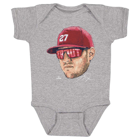 Mike Trout Kids Baby Onesie | 500 LEVEL