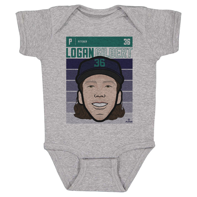 Logan Gilbert Kids Baby Onesie | 500 LEVEL