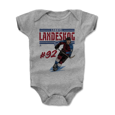 Gabriel Landeskog Kids Baby Onesie | 500 LEVEL