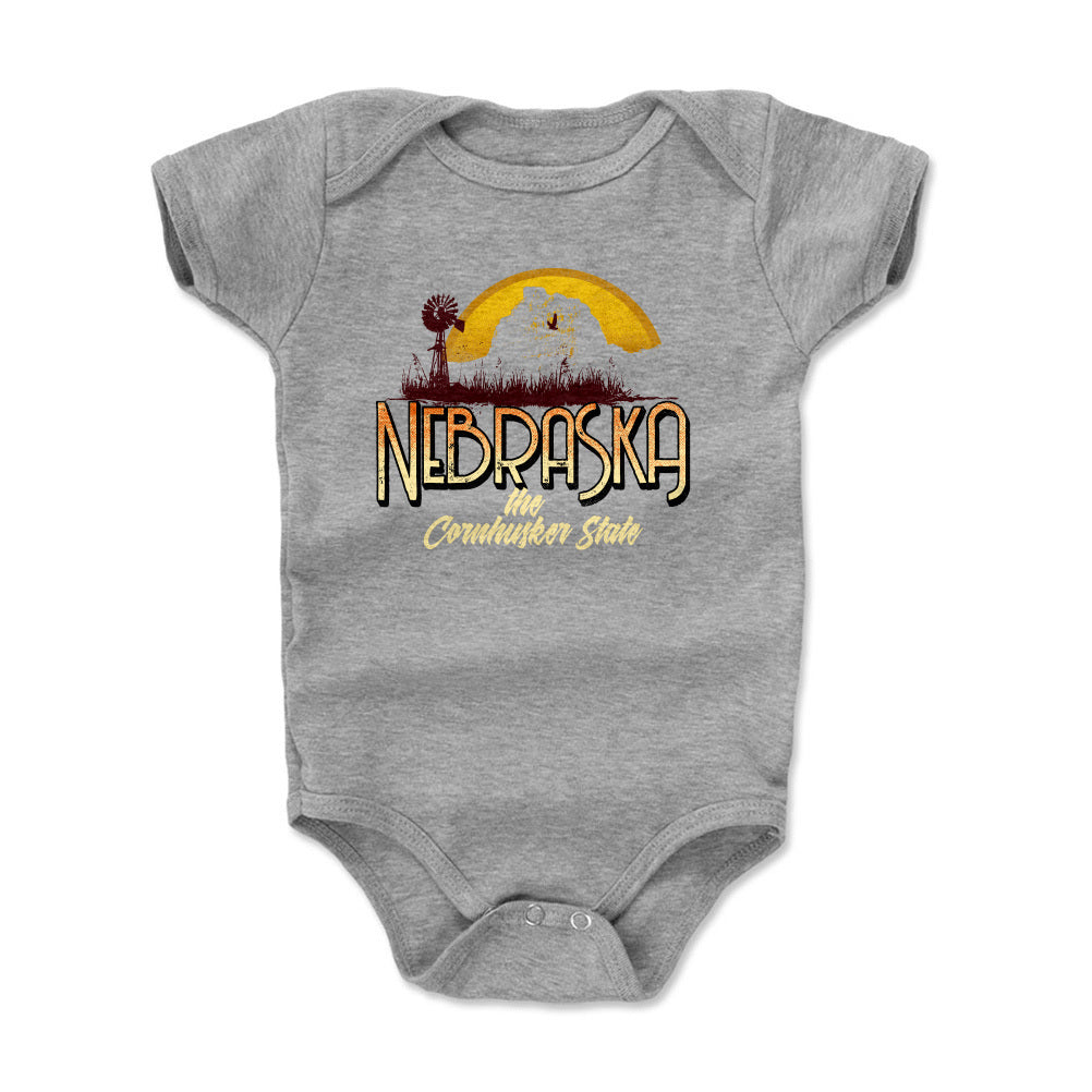 Nebraska Kids Baby Onesie | 500 LEVEL