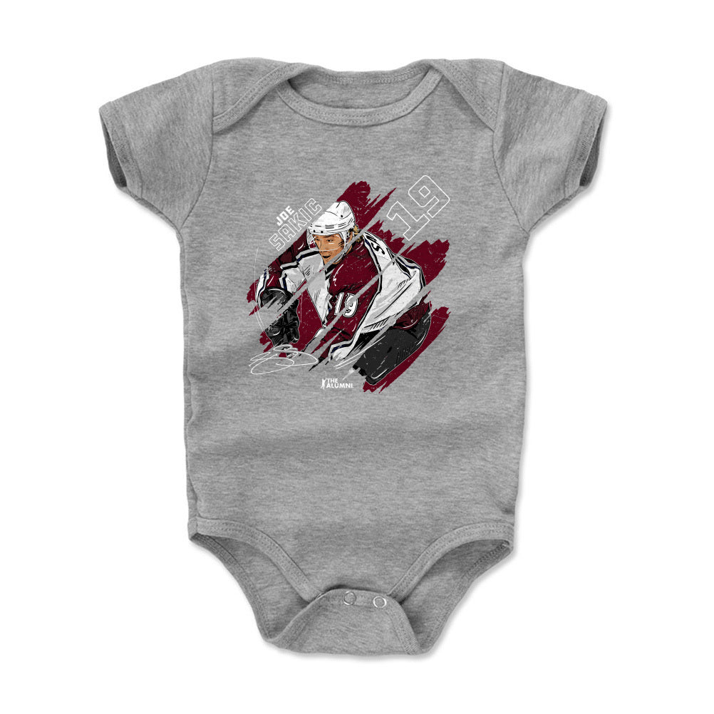 Joe Sakic Kids Baby Onesie | 500 LEVEL