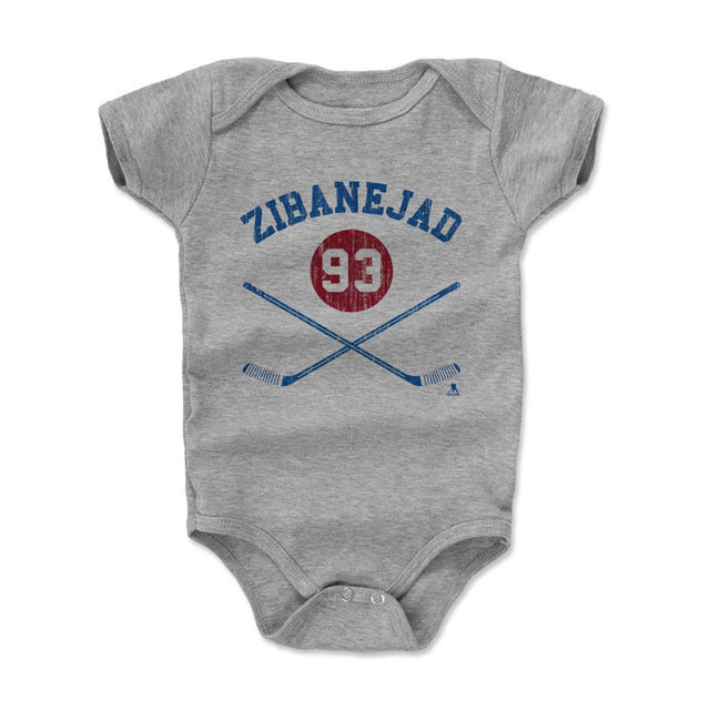 Mika Zibanejad Kids Baby Onesie | 500 LEVEL