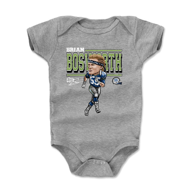 Brian Bosworth Kids Baby Onesie | 500 LEVEL