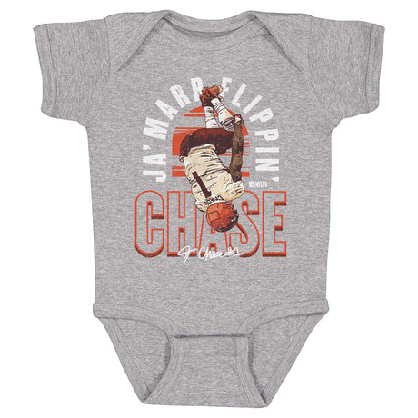 Ja'Marr Chase Kids Baby Onesie | 500 LEVEL