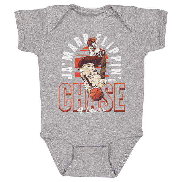 Ja'Marr Chase Kids Baby Onesie | 500 LEVEL