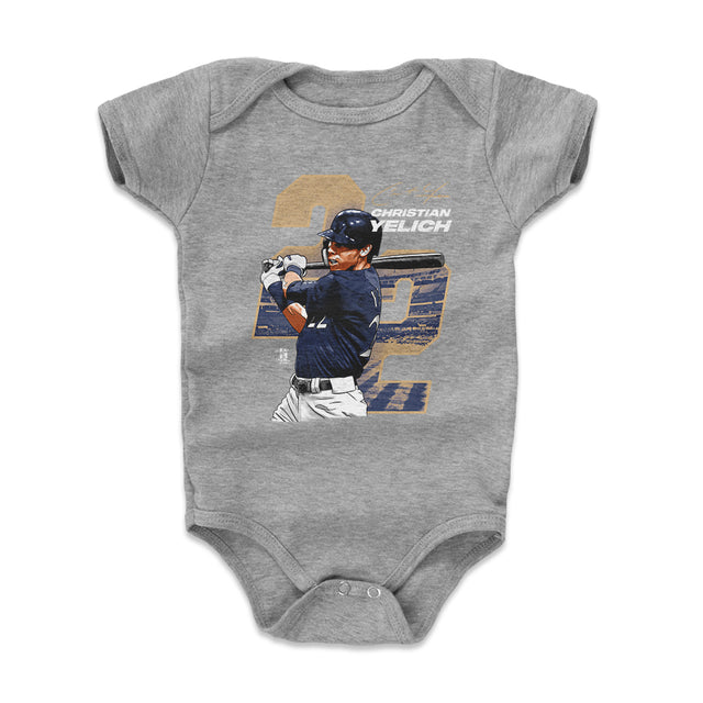 Christian Yelich Kids Baby Onesie | 500 LEVEL