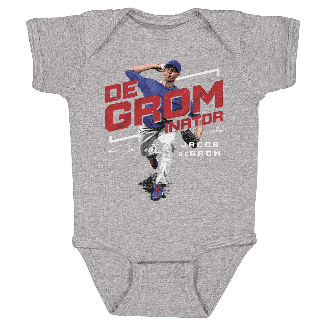 Jacob deGrom Kids Baby Onesie | 500 LEVEL