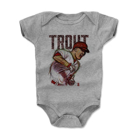 Mike Trout Kids Baby Onesie | 500 LEVEL