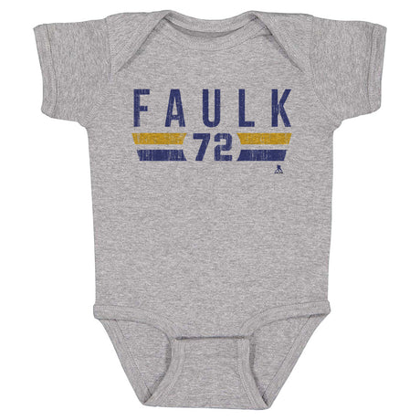Justin Faulk Kids Baby Onesie | 500 LEVEL