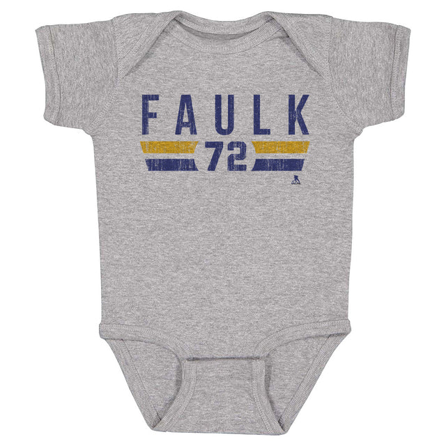Justin Faulk Kids Baby Onesie | 500 LEVEL