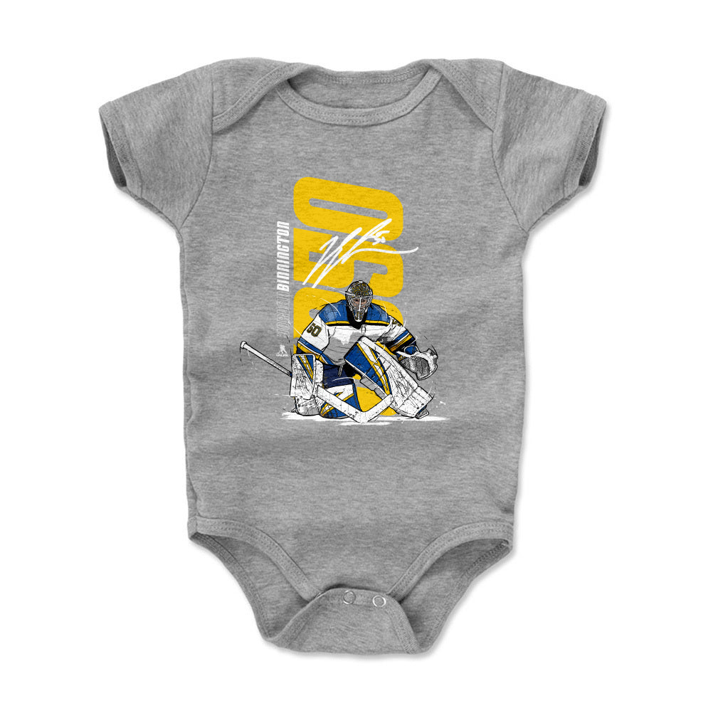 Jordan Binnington Kids Baby Onesie | 500 LEVEL