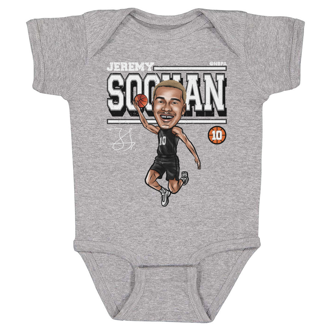 Jeremy Sochan Kids Baby Onesie | 500 LEVEL