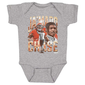Ja'Marr Chase Kids Baby Onesie | 500 LEVEL