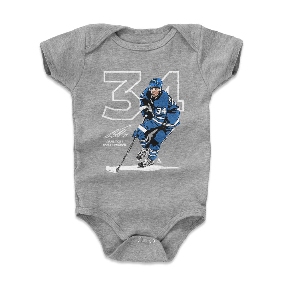 Auston Matthews Kids Baby Onesie | 500 LEVEL