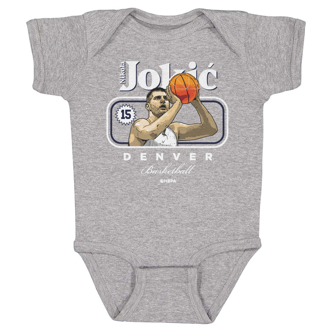 Nikola Jokic Kids Baby Onesie | 500 LEVEL