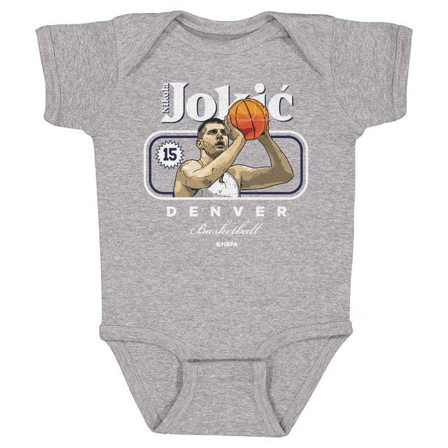 Nikola Jokic Kids Baby Onesie | 500 LEVEL