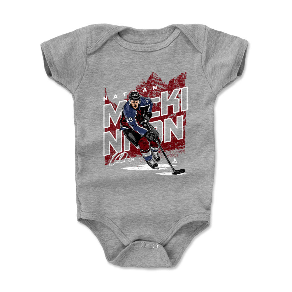 Nathan MacKinnon Kids Baby Onesie | 500 LEVEL