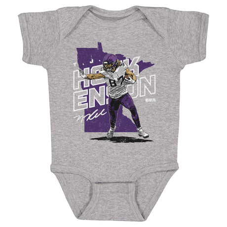 T.J. Hockenson Kids Baby Onesie | 500 LEVEL