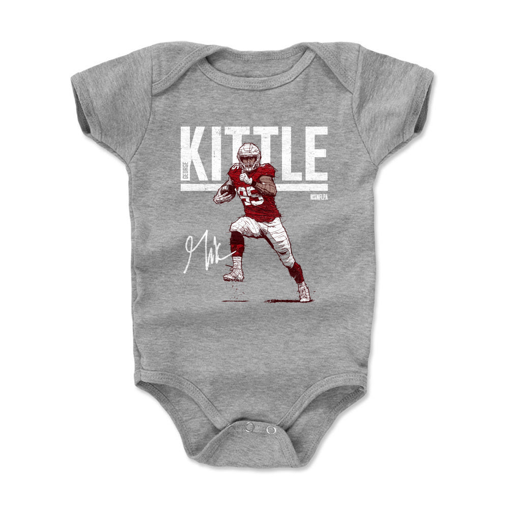George Kittle Kids Baby Onesie | 500 LEVEL