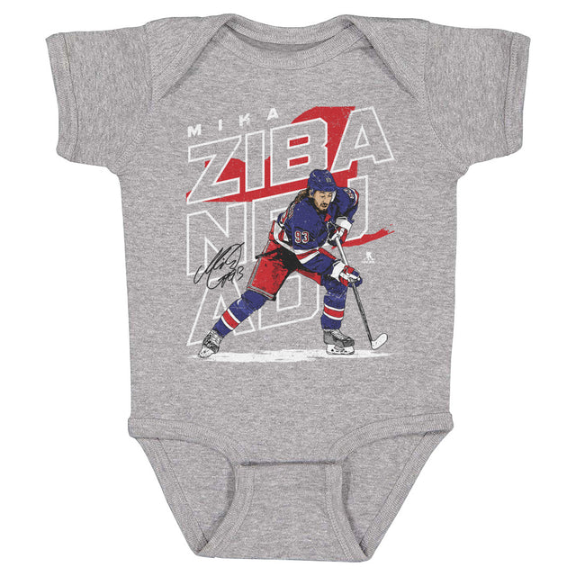 Mika Zibanejad Kids Baby Onesie | 500 LEVEL
