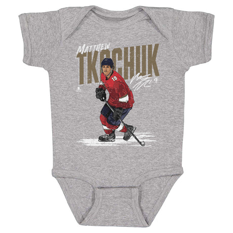 Matthew Tkachuk Kids Baby Onesie | 500 LEVEL